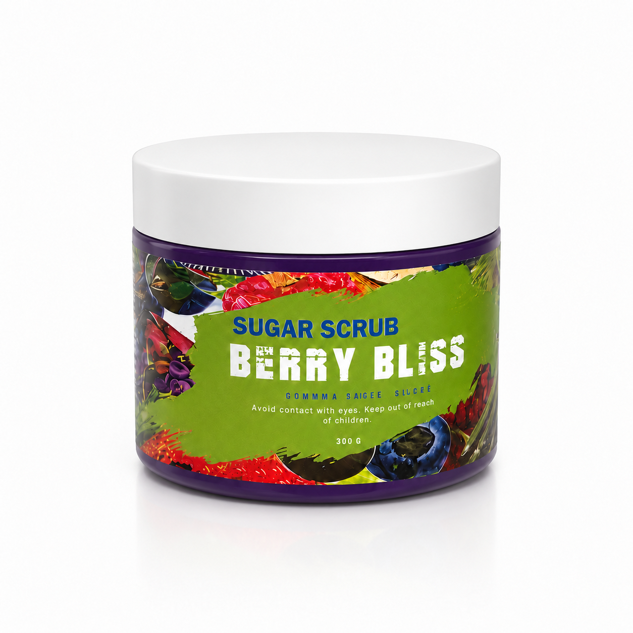 Berry Bliss Sugar Scrub by Mahfaana