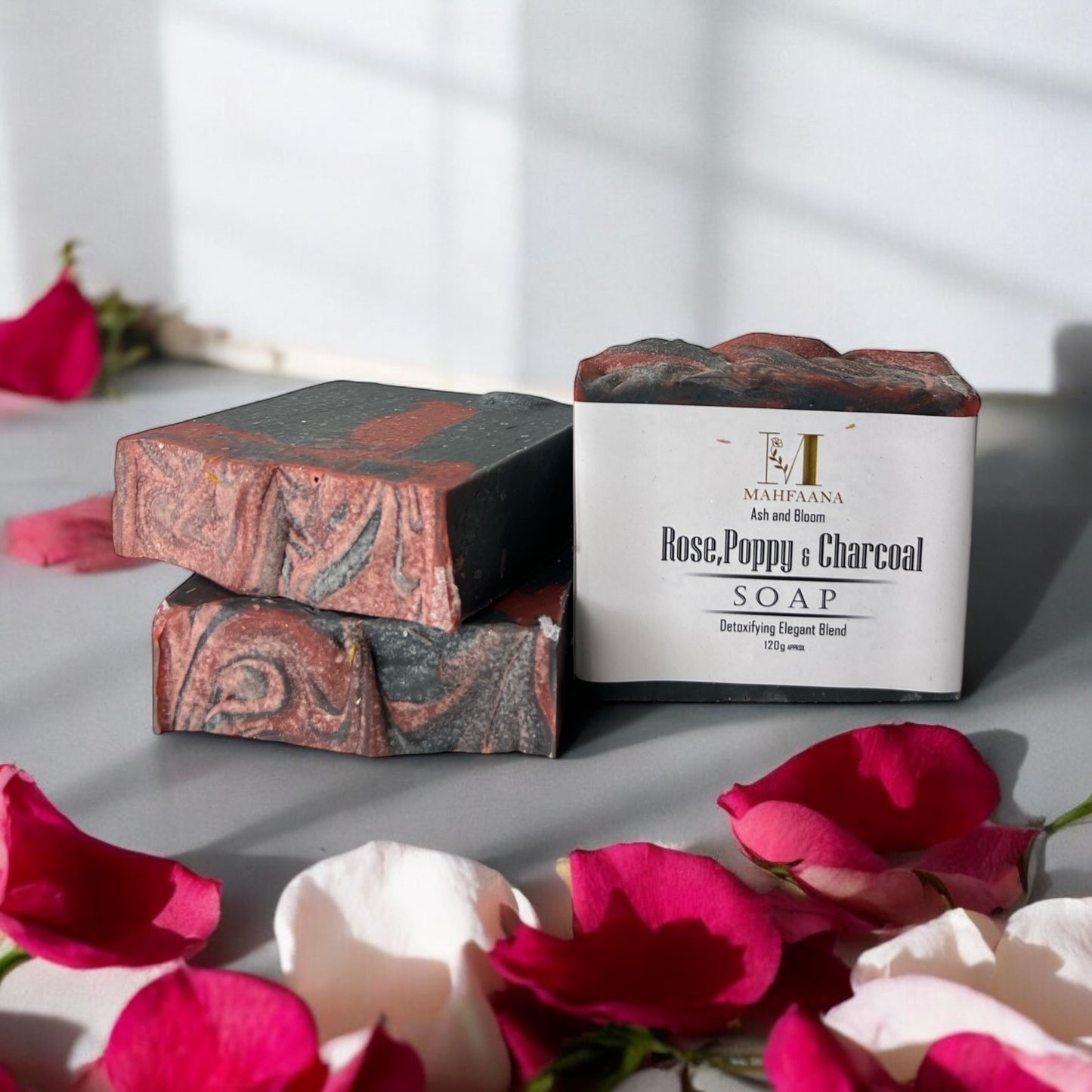 Rose, Poppy & Charcoal