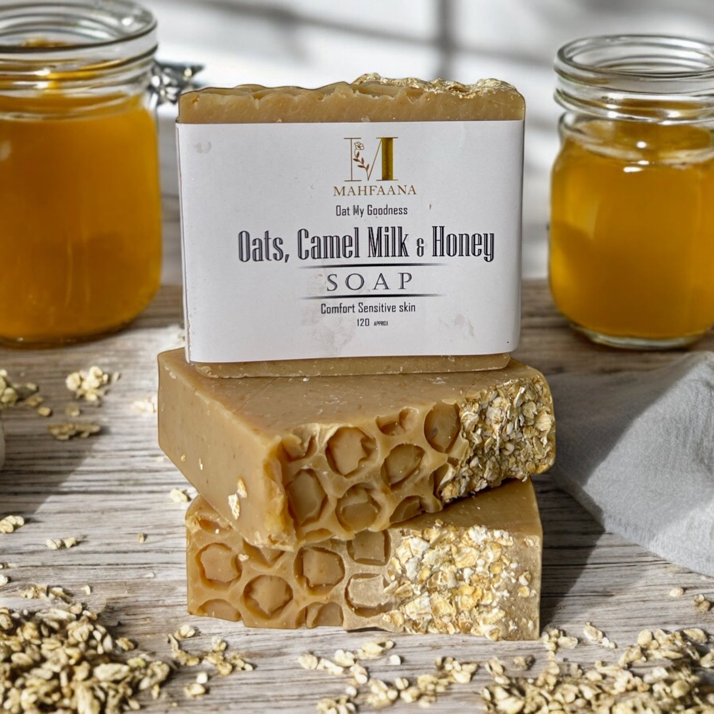 Oats, Camel Milk & Honey Soap