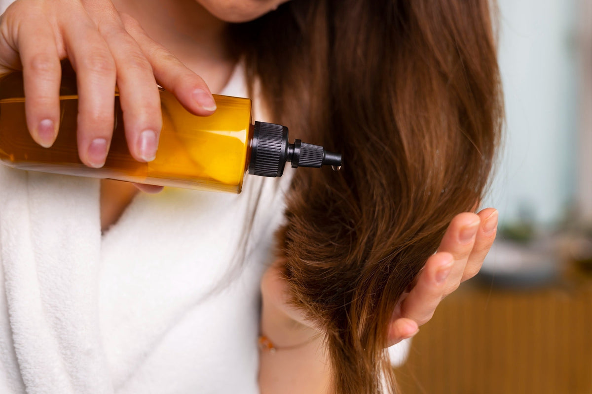 The way Natural Hair Oils can be used to enhance hair growth and scalp health