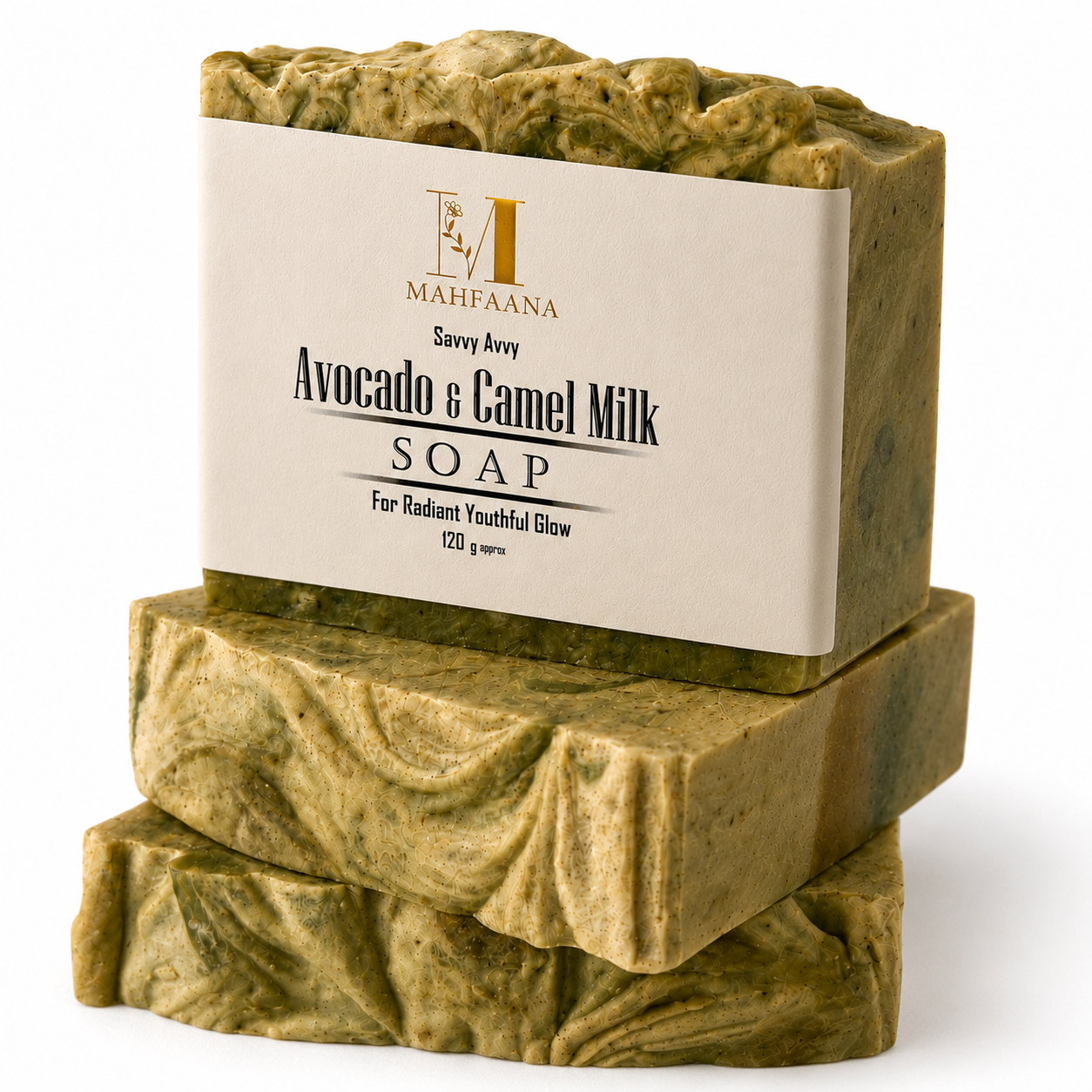 Avocado & Camel Milk Soap by Mahfaana
