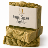 Avocado & Camel Milk Soap by Mahfaana