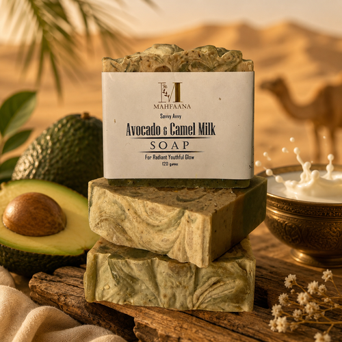 Avocado & Camel Milk Soap by Mahfaana