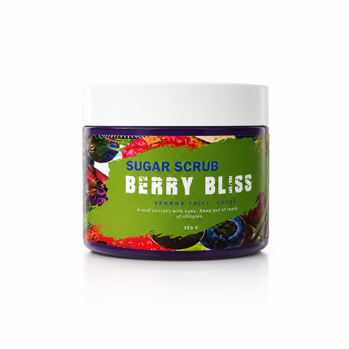 Berry Bliss Sugar Scrub by Mahfaana