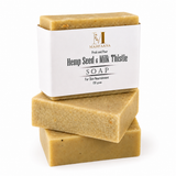 Hemp Seed & Milk Thistle Soap by Mahfaana