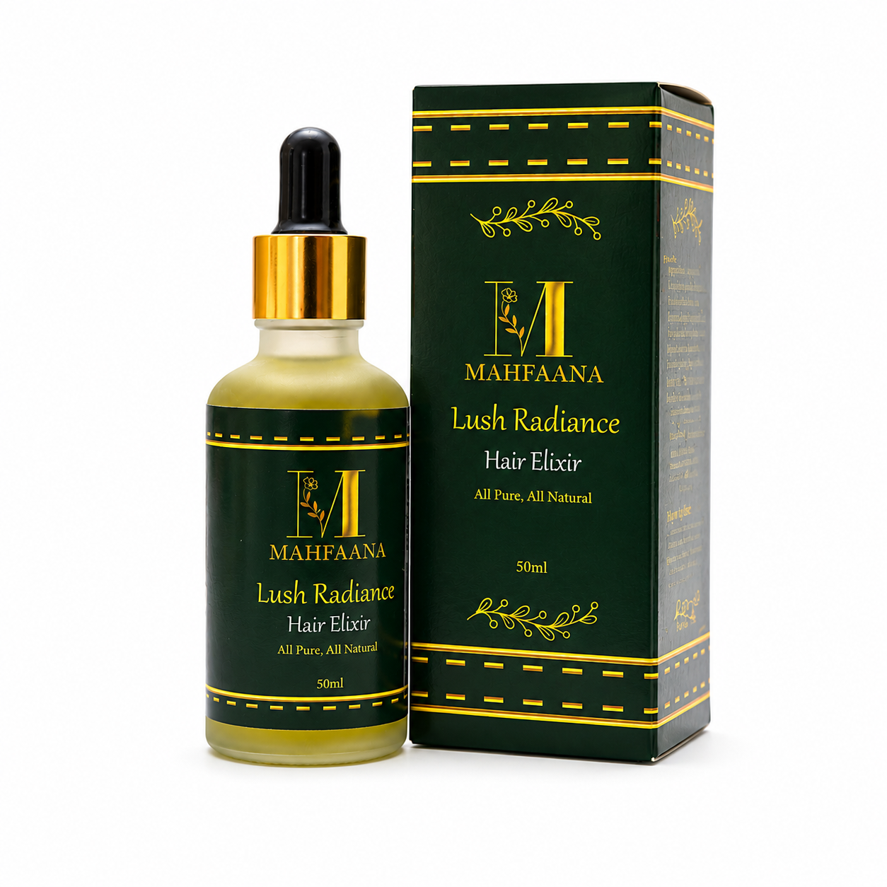 Lush Radiance Hair Elixir by Mahfaana