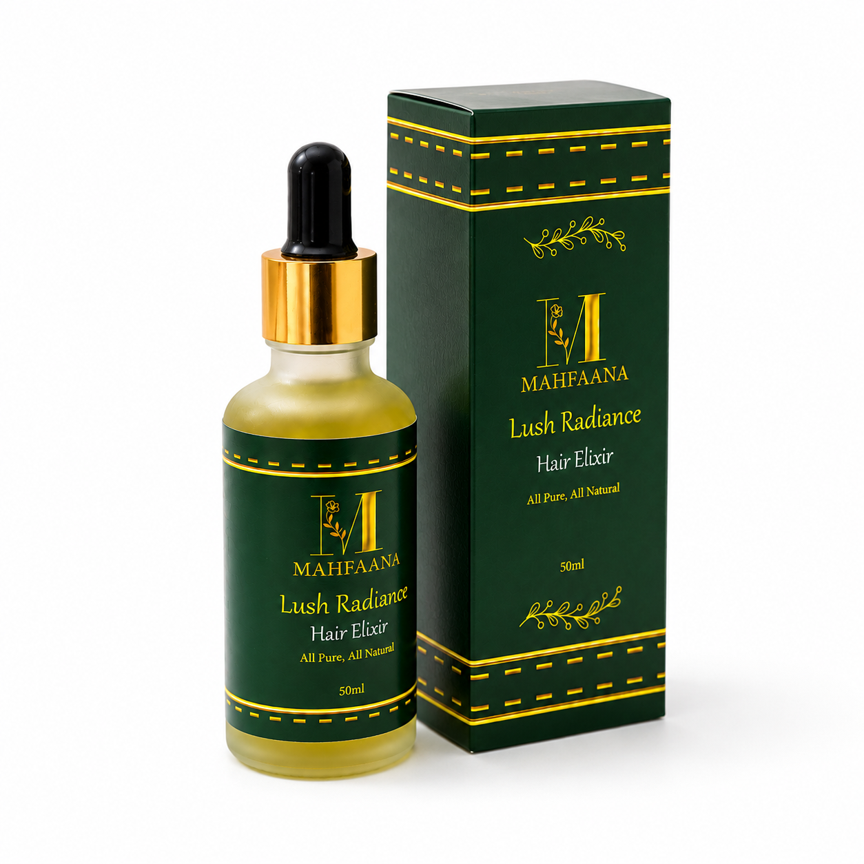 Lush Radiance Hair Elixir by Mahfaana
