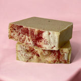 Camel Milk & Red Sandalwood Soap by Mahfaana.