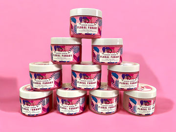 Floral Fantasy Sugar Scrub by Mahfaana