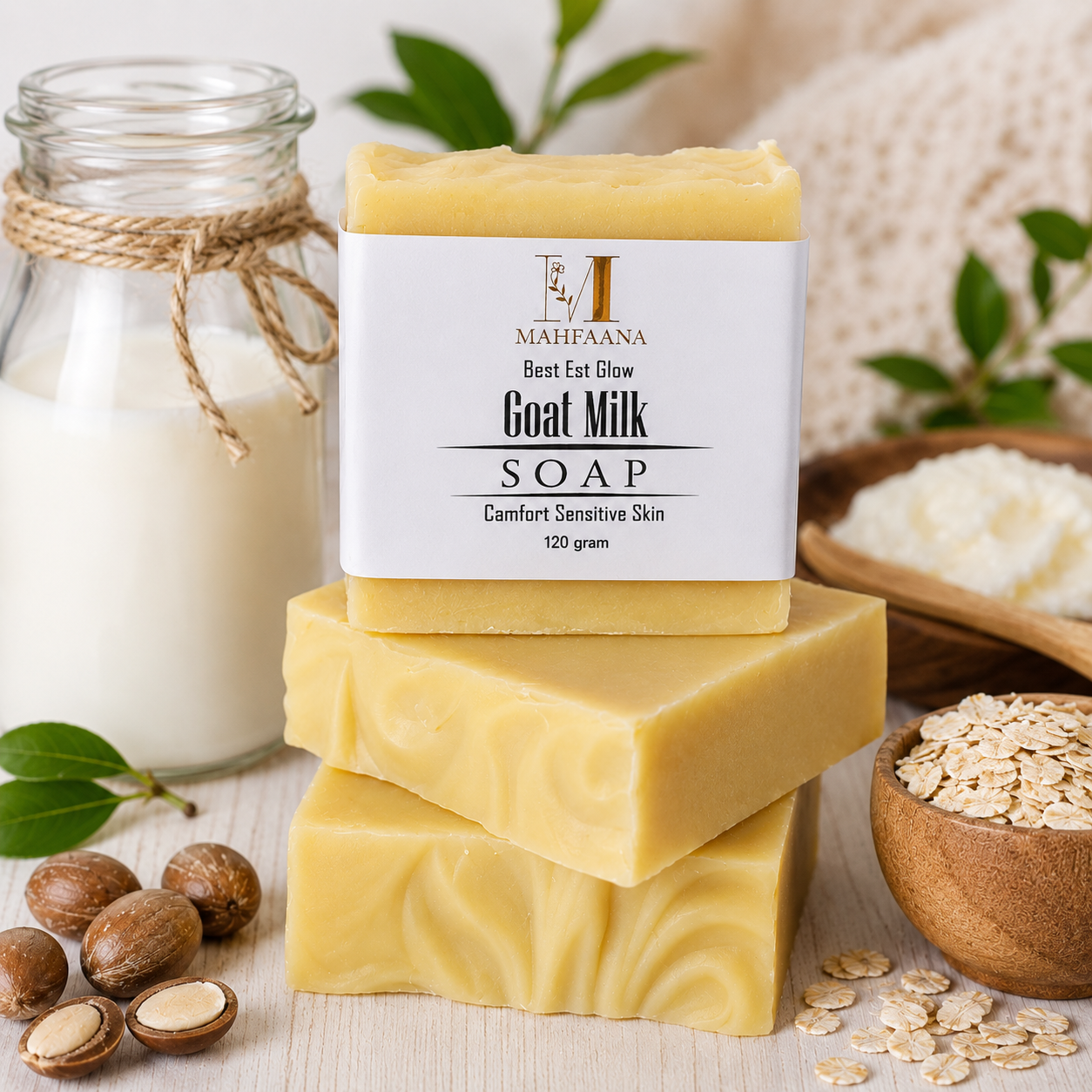 Goat Milk Soap by Mahfaana